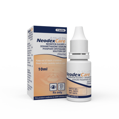 Gouttes Oculaires de Dexaméthasone + Néomycine (1 boîte et 1 flacon) Gouttes Oculaires de Dexaméthasone + Néomycine (1 boîte et 1 flacon)