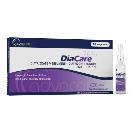 Diatrizoate Meglumine + Diatrizoate Sodium Injection (1 box and 1 ampoule)