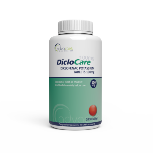 Comprimidos de Potasio de Diclofenaco (frasco de 1000 comprimidos) Comprimidos de Potasio de Diclofenaco (frasco de 1000 comprimidos)