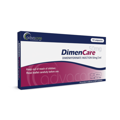 Injection de Dimenhydrinate (boîte de 10 ampoules) Injection de Dimenhydrinate (boîte de 10 ampoules)