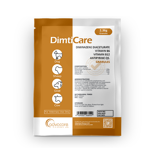 Diminazene Diaceturate + Antipyrine Granules (1 sachet) Diminazene Diaceturate + Antipyrine Granules (1 sachet)