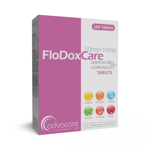 Doxycycline HCl + Florfenicol Tablets (box of 100 tablets)