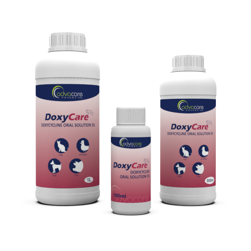 Doxycycline Oral Solution (100ml bottle, 500ml bottle and 1L bottle)