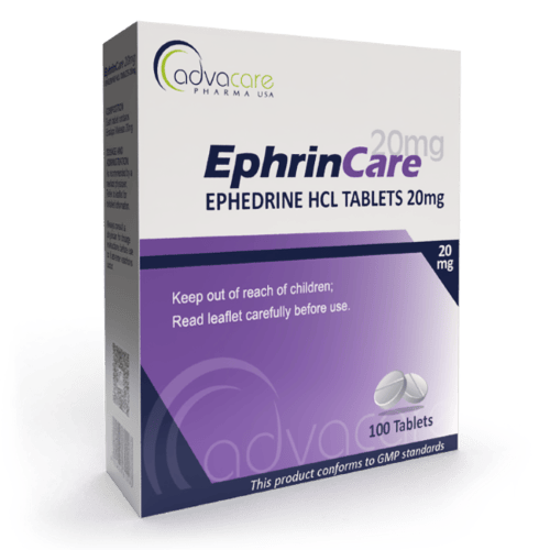 Comprimés d'Éphédrine HCl (boîte de 100 comprimés)