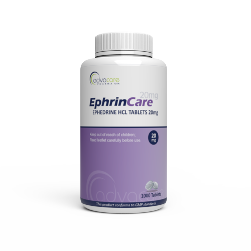 Comprimés d'Éphédrine HCl (flacon de 1000 comprimés)