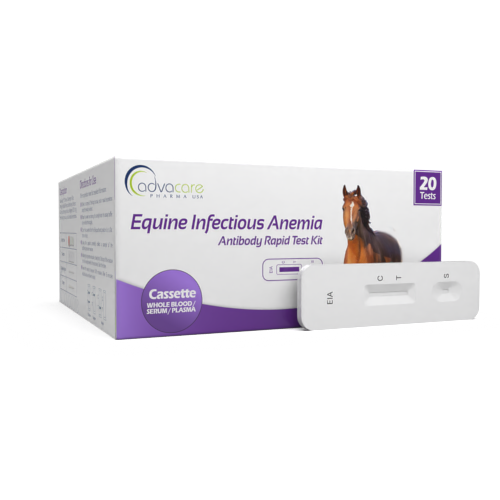 Equine Infectious Anemia Test Kit (box of 20 diagnostic tests) Equine Infectious Anemia Test Kit (box of 20 diagnostic tests)
