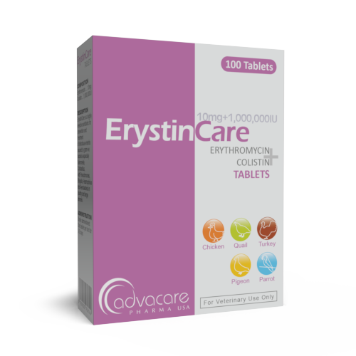 Erythromycin + Colistin Tablets (box of 100 tablets)