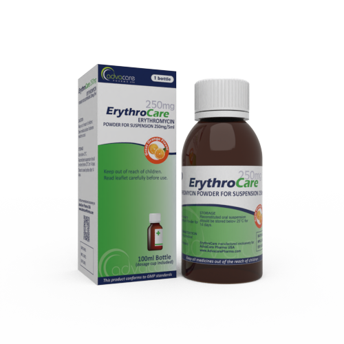 Erythromycin for Suspension (1 box and 1 bottle)