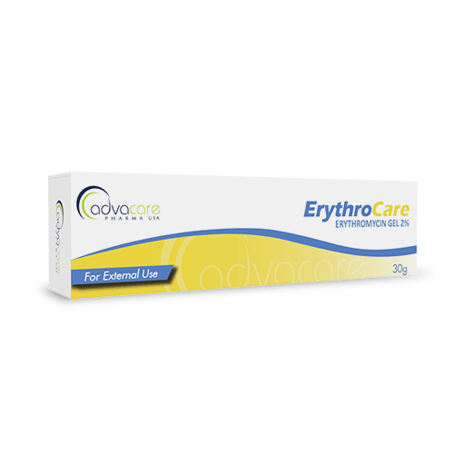 Gel d'Érythromycine (boîte de 1 tube)