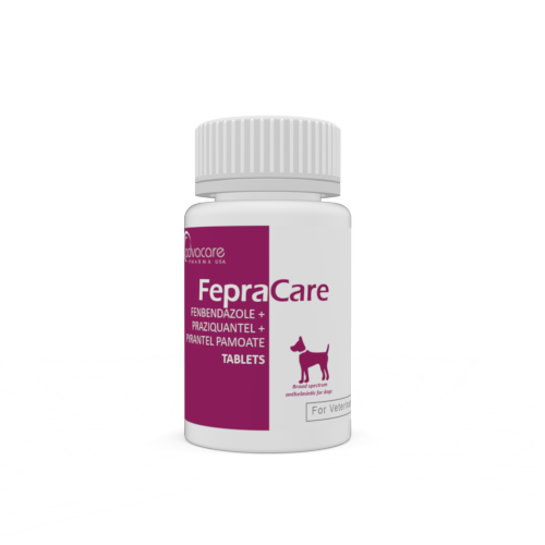 Comprimidos de Fenbendazol + Praziquantel + Pamoato de Pirantel (botella de 100 comprimidos)