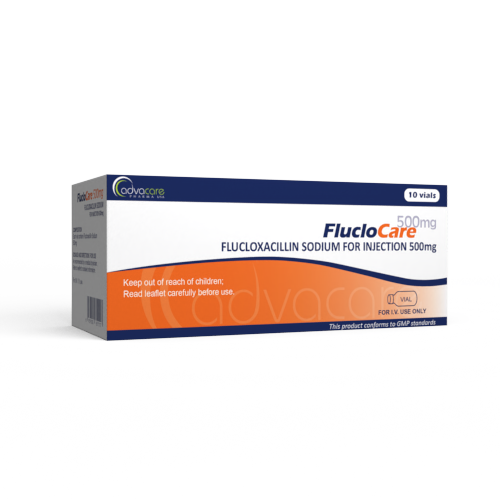 Poudre de flucloxacilline sodique pour injection (boîte de 10 flacons) Poudre de flucloxacilline sodique pour injection (boîte de 10 flacons)