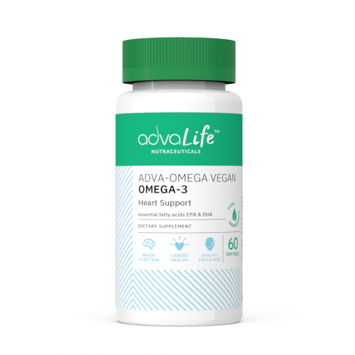 Omega-3 VEGANO Cápsulas (frasco de 60 cápsulas blandas)