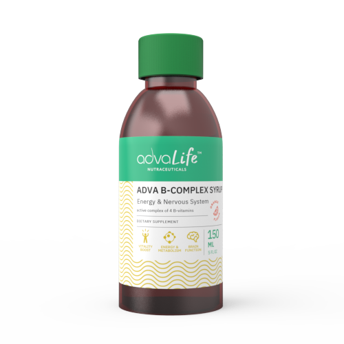 Jarabe de Complejo de Vitaminas B (frasco de 150ml)