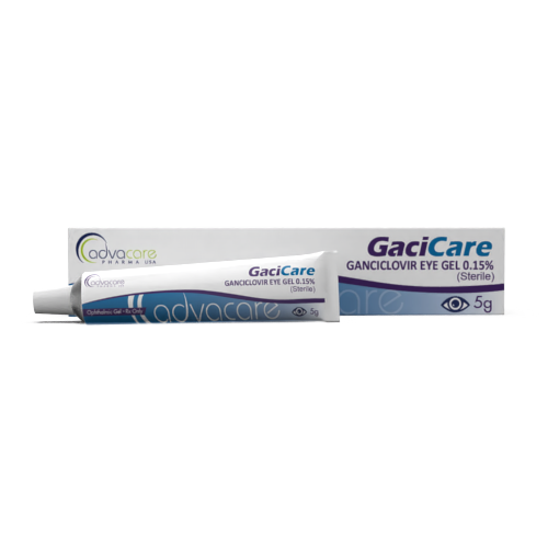 Gel Oftálmico de Ganciclovir (1 caja y 1 tubo)