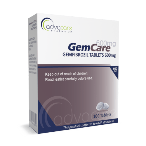 Comprimidos de Gemfibrozilo (caja de 100 comprimidos) Comprimidos de Gemfibrozilo (caja de 100 comprimidos)