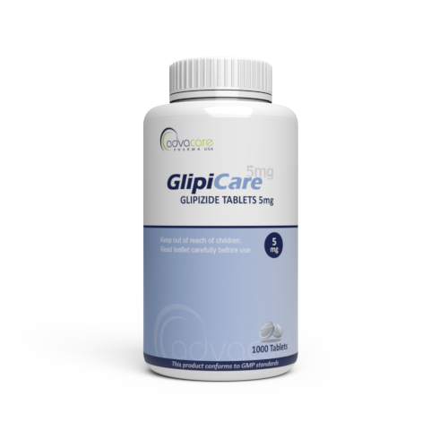 Comprimés de Glipizide (flacon de 1000 comprimés)
