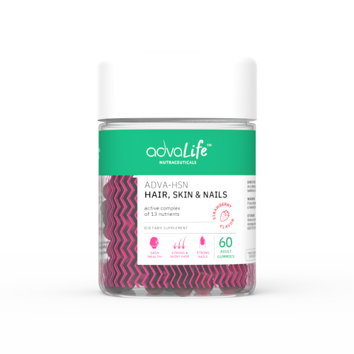 Gommes pour Cheveux, Peau & Ongles (bouteille de 60 gommes)