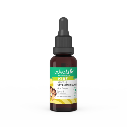 Gotas de complejo vitamínico B para niños (frasco de 30ml)