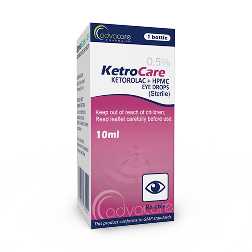 Gotas Oftálmicas de Ketorolaco + HPMC (caja de 1 frasco) Gotas Oftálmicas de Ketorolaco + HPMC (caja de 1 frasco)