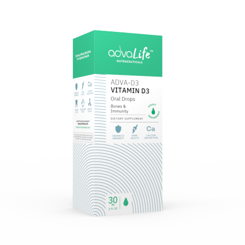 Vitamine D3 en gouttes pour adultes (boîte de bouteilles)