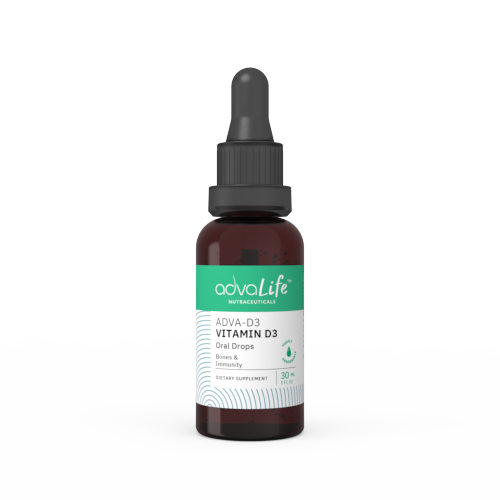 Vitamine D3 en gouttes pour adultes (bouteille de 30ml)