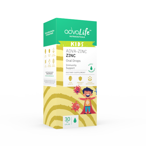 Gouttes de zinc pour les enfants (boîte de bouteilles)