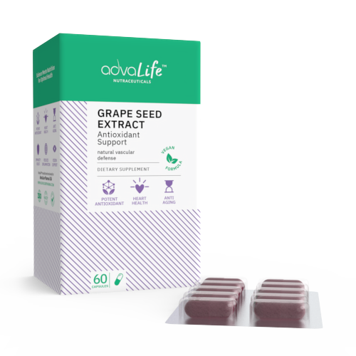Grape Seed Extract Capsules (1 box and 1 blister)
