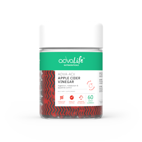 Gommes de Vinaigre de Cidre de Pomme (bouteille de 60 gommes)