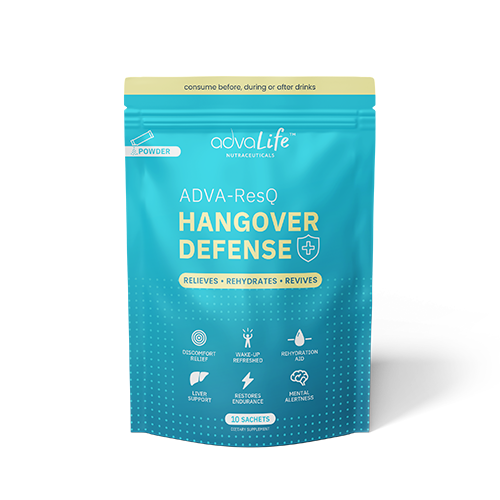 Hangover Supplement (AdvaLife Adva-ResQ bulk resealable pouch. DHM, NAC and Taurine formula for liver health support.) Hangover Supplement (AdvaLife Adva-ResQ bulk resealable pouch. DHM, NAC and Taurine formula for liver health support.)