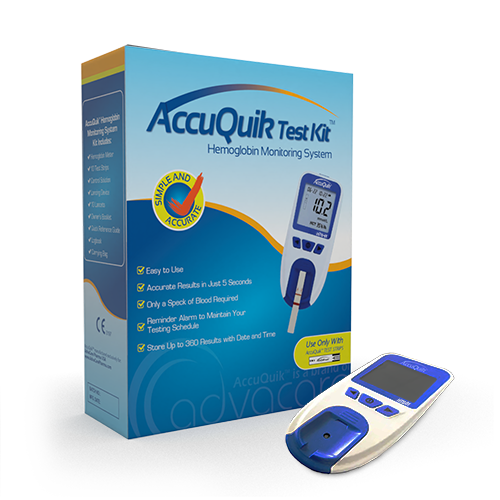 Hemoglobin Testing System (box of 1 device) Hemoglobin Testing System (box of 1 device)