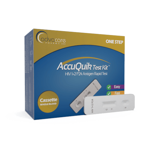 Kits de test de l'antigène P24 du VIH 1+2 (boîte de 25 kits)