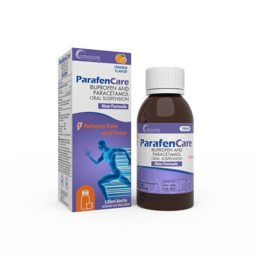 Ibuprofen + Paracetamol Suspension (1 box and 1 bottle) Ibuprofen + Paracetamol Suspension (1 box and 1 bottle)