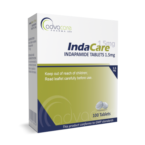 Indapamide Tablets (box of 100 tablets) Indapamide Tablets (box of 100 tablets)