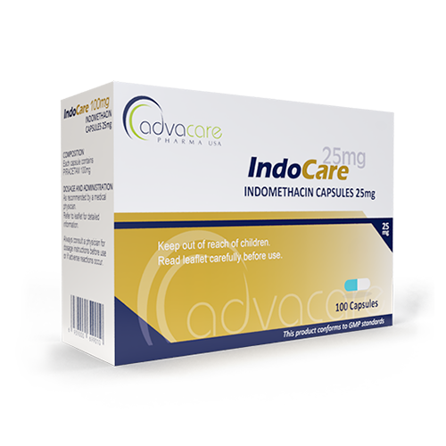 Capsules d'Indométhacine (boîte de 100 capsules)