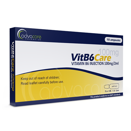 Injection de vitamine B6 (Pyridoxine HCl)