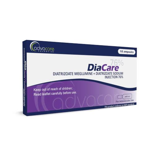 Injection de Méglumine de Diatrizoate + Diatrizoate Sodique (boîte de 10 ampoules)