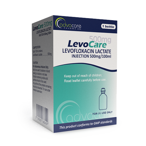 Injection de Lactate de Lévofloxacine (boîte de 1 flacon)