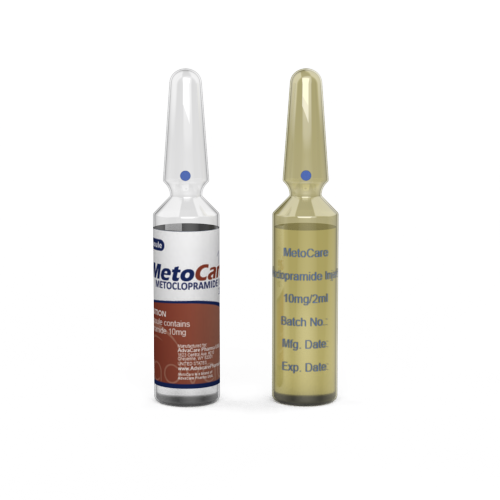 Injection de Métoclopramide (1 impression de flacon céramique et 1 étiquetage de flacon)