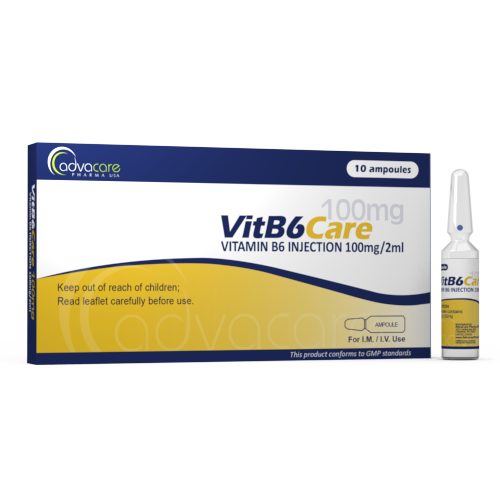 Injection de vitamine B6 (Pyridoxine HCl)