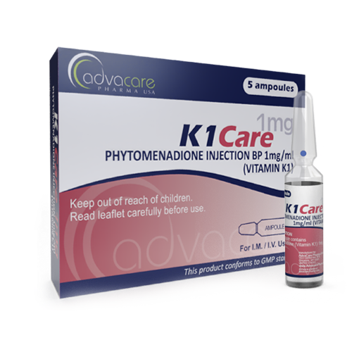 Injection de Vitamine K1 (1 boîte et 1 ampoule) Injection de Vitamine K1 (1 boîte et 1 ampoule)