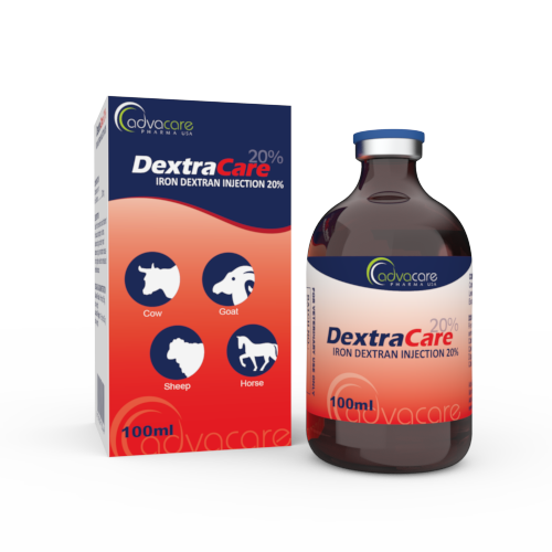 Inyección de Dextrano de Hierro (1 caja y 1 frasco)
