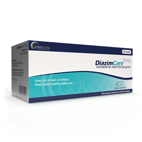 Inyección de Diltiazem HCl (caja de 10 frascos) Inyección de Diltiazem HCl (caja de 10 frascos)
