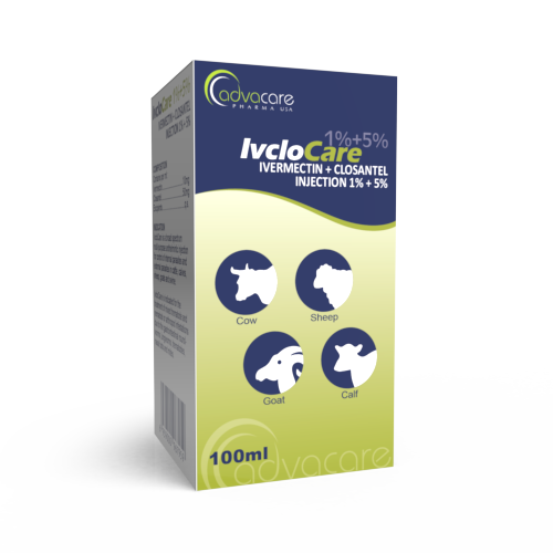Inyección de Ivermectina + Closantel (caja de 1 vial)