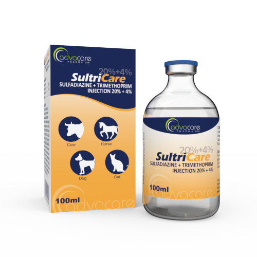 Inyección de Sulfadiazina Sódica + Trimetoprim (1 caja y 1 frasco) Inyección de Sulfadiazina Sódica + Trimetoprim (1 caja y 1 frasco)
