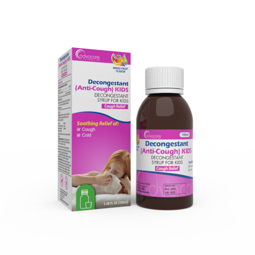 Jarabe descongestionante KIDS (1 caja y 1 frasco)