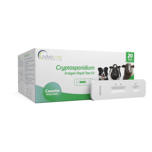Kit de test de cryptosporidium (à usage animal)