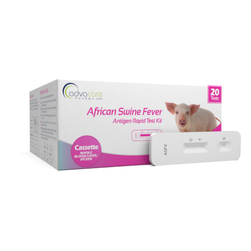 Kit de Test pour la Fièvre Porcine Africaine (boîte de 20 tests diagnostiques)