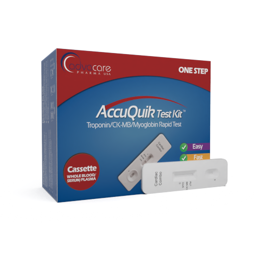 Troponin CK-MB Myoglobin Test Kits (boîte de 25 kits) Troponin CK-MB Myoglobin Test Kits (boîte de 25 kits)