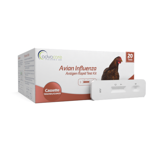 Kit de Test de Grippe Aviaire (boîte de 20 tests diagnostiques)