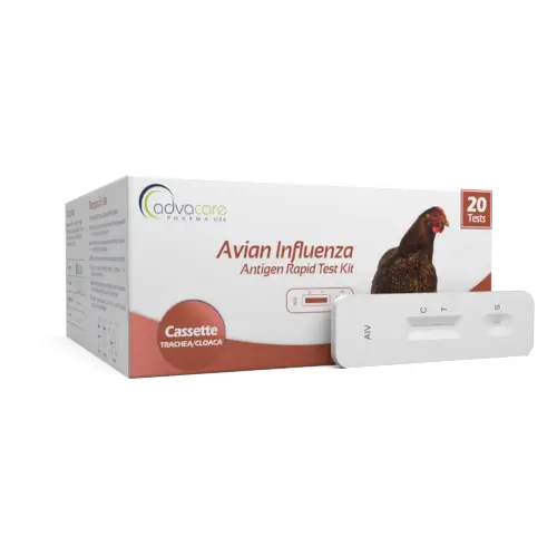 Kit de Test de Grippe Aviaire (boîte de 20 tests diagnostiques) Kit de Test de Grippe Aviaire (boîte de 20 tests diagnostiques)